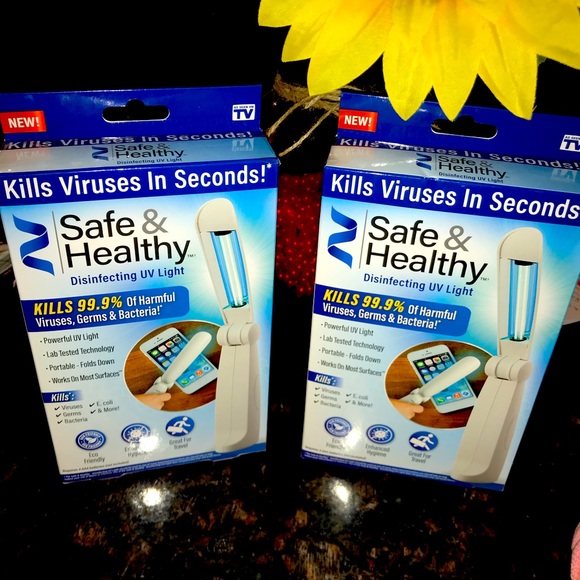 safe and healthy Other - 2 pack Disinfecting uv light!brand new!